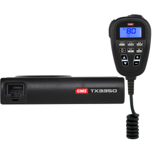 GME 80 Channel Super Compact UHF Radio With Sound Path Full Function Microphone 