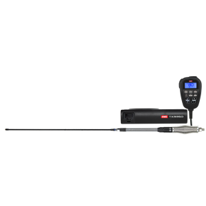 GME 80 CHANNEL SUPER COMPACT UHF RADIO WITH AE4018K1 AERIAL