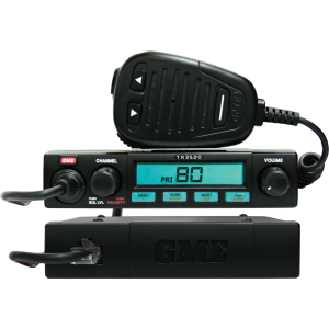 GME 5W UHF Radio With Remote Face  