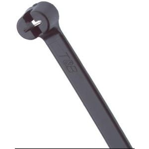 5.5 (140mm X 3.6mm) Black Cable Tie With Metal Clip (Pack Of 1000)