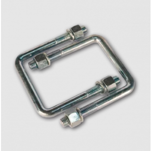 Ark 3" X 1 3/8" U-Bolt With Nuts & Spring Washers (Set Of 2) 