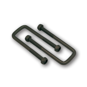 Ark 130mm X 40mm Square U-Bolt With Nyloc Nuts  