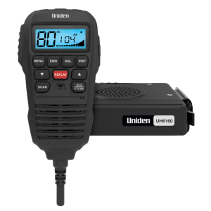 UNIDEN 80 CHANNEL 5W COMPACT UHF RADIO WITH FULL FUNCTION MICROPHONE
