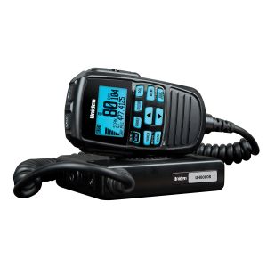 Uniden 80 Channel Mini Compact UHF Radio With Remote Speaker Microphone 