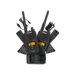 Uniden 2W Hand Held UHF Radio Twin Pack  