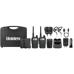 UNIDEN 2W HAND HELD UHF RADIO TRADIES PACK (SET OF 2)