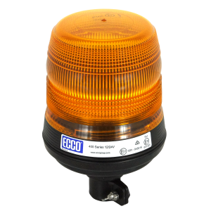 Ecco 10-30V Amber Pole Mount LED Beacon  