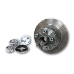 Ark Galvanised Trailer Velox Disc Brake Hub Complete With Bearings, Dust Cap, Marine Seal, Studs & Nuts