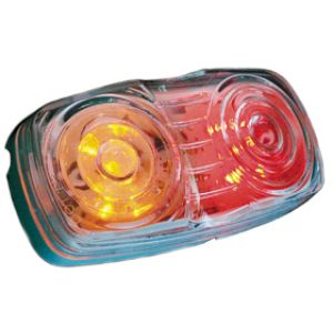Roadvision 10-30V LED Red/Amber Side Marker Light (102 X 51 X 29mm) 
