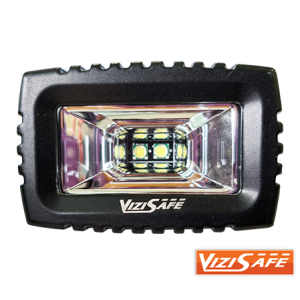 VIZISAFE 1200 LUMENS 9-32V 20W FLOOD BEAM LIGHT BX (BOX OF 1)