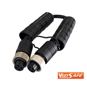 VIZISAFE 4 PIN FEMALE TO FEMALE 6mm CAMERA CABLE