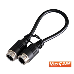VIZISAFE 4 PIN MALE TO MALE 6mm CAMERA CABLE
