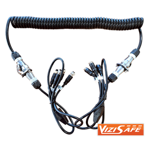 VIZISAFE SPIRAL CORD CONNECTION SYSTEM - 4 INPUT