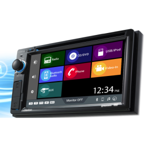 Clarion Double Din Dvd Multimedia Station With 6.2 Inch Touch Panel Control 