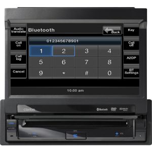 Clarion Dvd Multimedia Station With 7 Touch Panel Control 