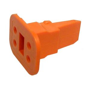 Deutsch Size 4 Orange Wedge (Pack Of 100)