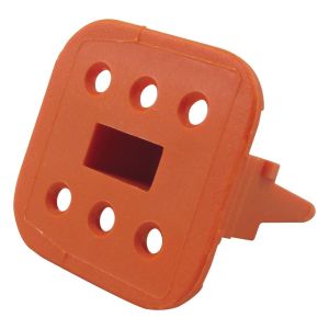 DEUTSCH SIZE 6 ORANGE WEDGE (PACK OF 100)