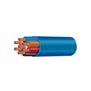 Tycab 1.5mm² (7/0.5) 7 Core Irrigation Cable With Blue Outer Sheath (500m Roll) 