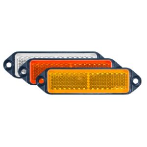 Whitevision Red Screw Mount Reflector (92 X 24 X 7.5mm) 