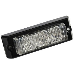 Code 3 12-24V White 3 LED Surface Mount Warning Light 