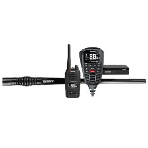 UNIDEN 12-24V 80 CHANNEL UHF RADIO WITH FULL FUNCTION SPEAKER MICROPHONE