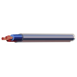 16mm² Fig 8 Red/Black Welding Cable With Clear Outer Sheath (100m Roll) 
