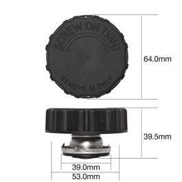 Seddon Radiator Cap Tridon Recovery Style Radiator Cap