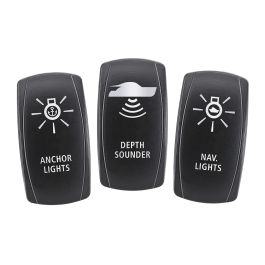 Narva Anchor Lights, Depth Sounder & Nav Lights Rocker Switch Actuator ...