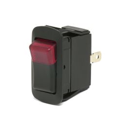 Cole Hersee SPST On/Off 12V Red LED Illuminated Rocker Switch