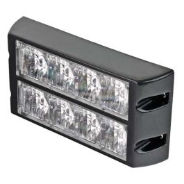 Ionnic 12-24V Dual 4 LED Amber Warning Light With Multiple Flash Patterns