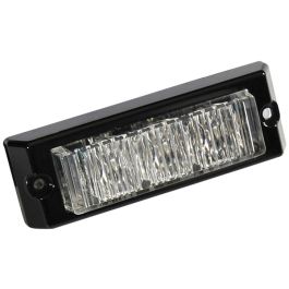 Code 3 12-24V White 3 LED Surface Mount Warning Light