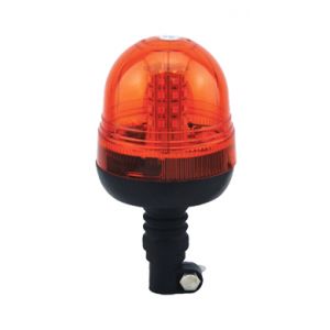 RKS 12-48V Amber LED Pole Mount Strobe With 3 Selectable Flash Patterns 